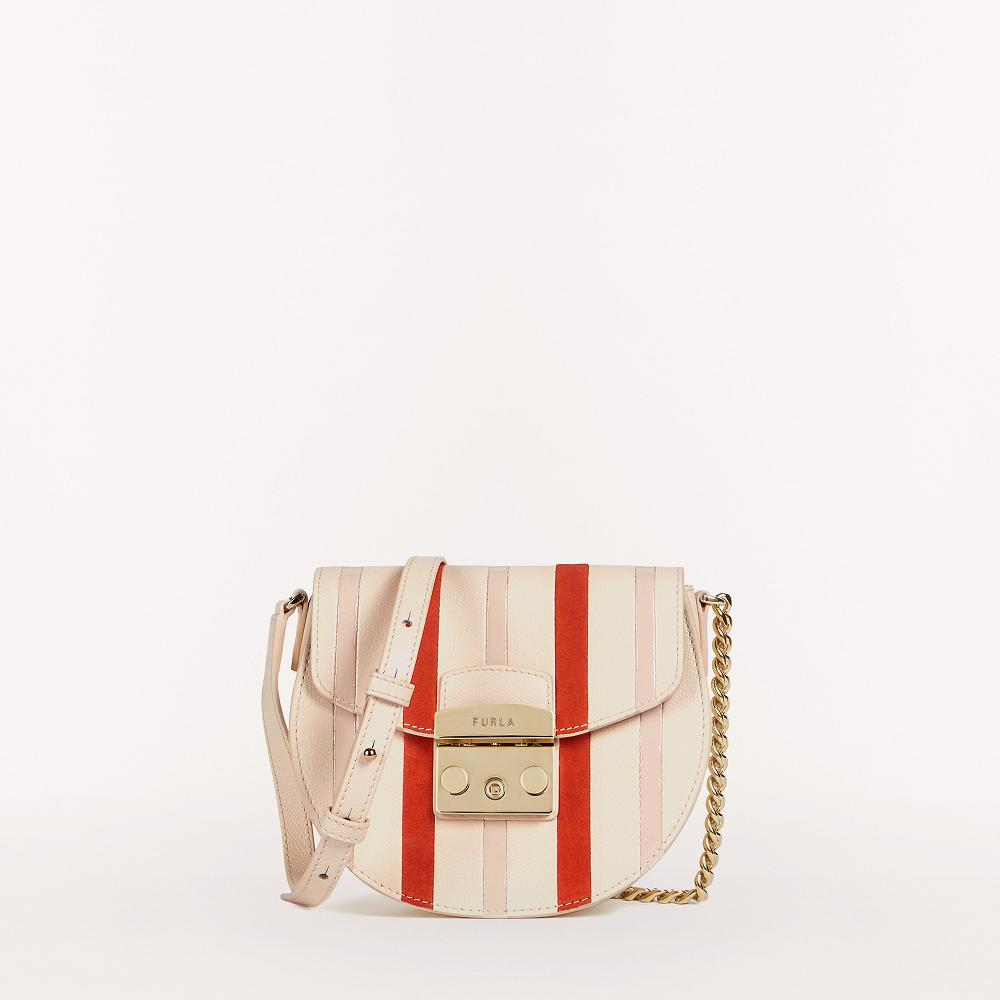 Furla Metropolis Tasker Danmark - Crossbody Dame Beige Pink KYF049263